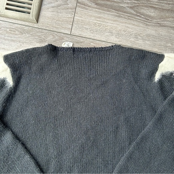 Vintage  80s Miréne Rabbit Hair Blend Faux Pearl Accents Sweater - Picture 13 of 14